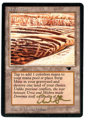 Strip Mine (No Sky, No Tower) [Antiquities] - Scan 10099 - The Mythic Store | 24h Order Processing