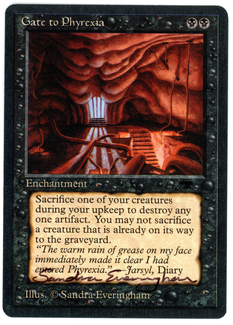 Gate to Phyrexia [Antiquities] - Scan 10111 - The Mythic Store | 24h Order Processing