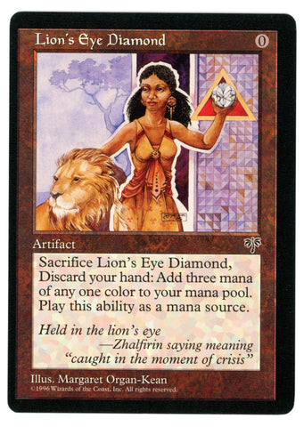 Lion's Eye Diamond [Mirage] Scan 10192 - The Mythic Store | 24h Order Processing