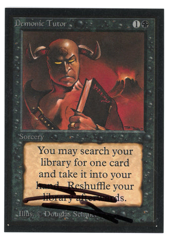 Demonic Tutor [Artist Proof] Scan 10256 - The Mythic Store | 24h Order Processing