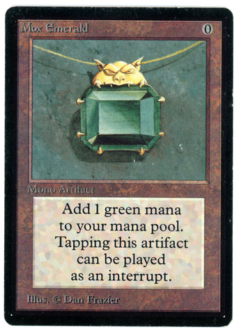 Mox Emerald [Beta Edition] Scan - 10433 - The Mythic Store | 24h Order Processing