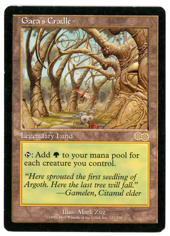 Gaea's Cradle [Urza's Saga] Scan - 10443 - The Mythic Store | 24h Order Processing