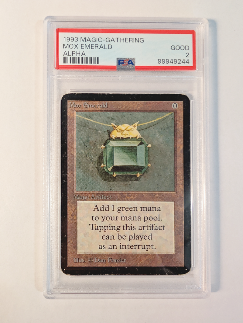 Mox Emerald PSA 2 [Alpha Edition] - The Mythic Store | 24h Order Processing