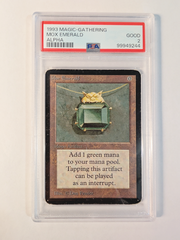 Mox Emerald PSA 2 [Alpha Edition] - The Mythic Store | 24h Order Processing