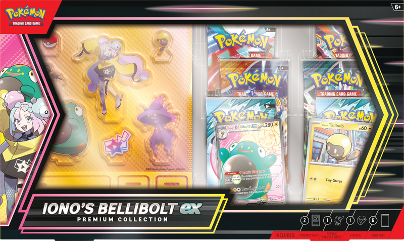 Iono's Bellibolt EX Premium Collection - The Mythic Store | 24h Order Processing