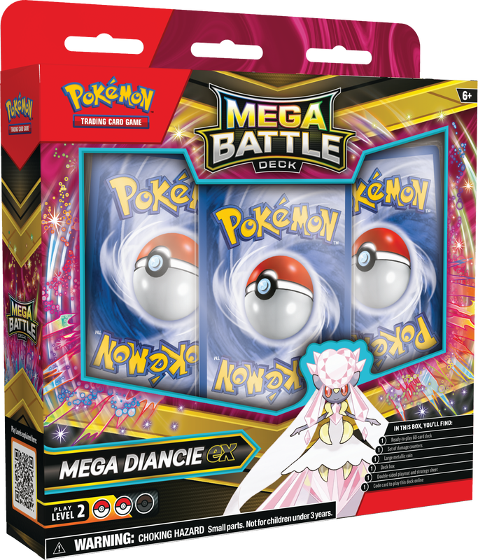 Pokemon Mega Battle Decks - Gengar EX / Diancie EX - The Mythic Store | 24h Order Processing