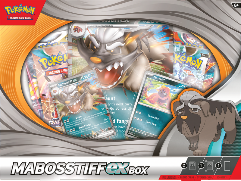 Pokemon Mabosstiff EX Box - The Mythic Store | 24h Order Processing