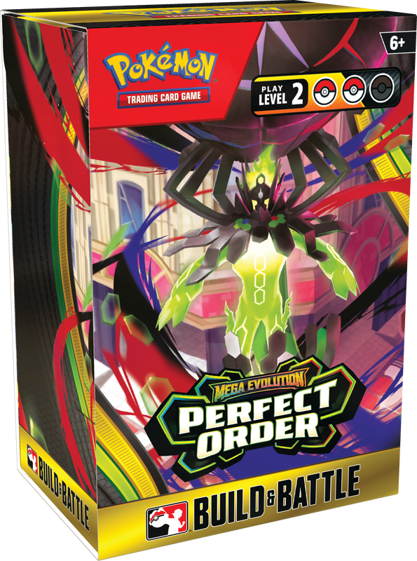 Mega Evolution Perfect Order - Build & Battle Box - The Mythic Store | 24h Order Processing