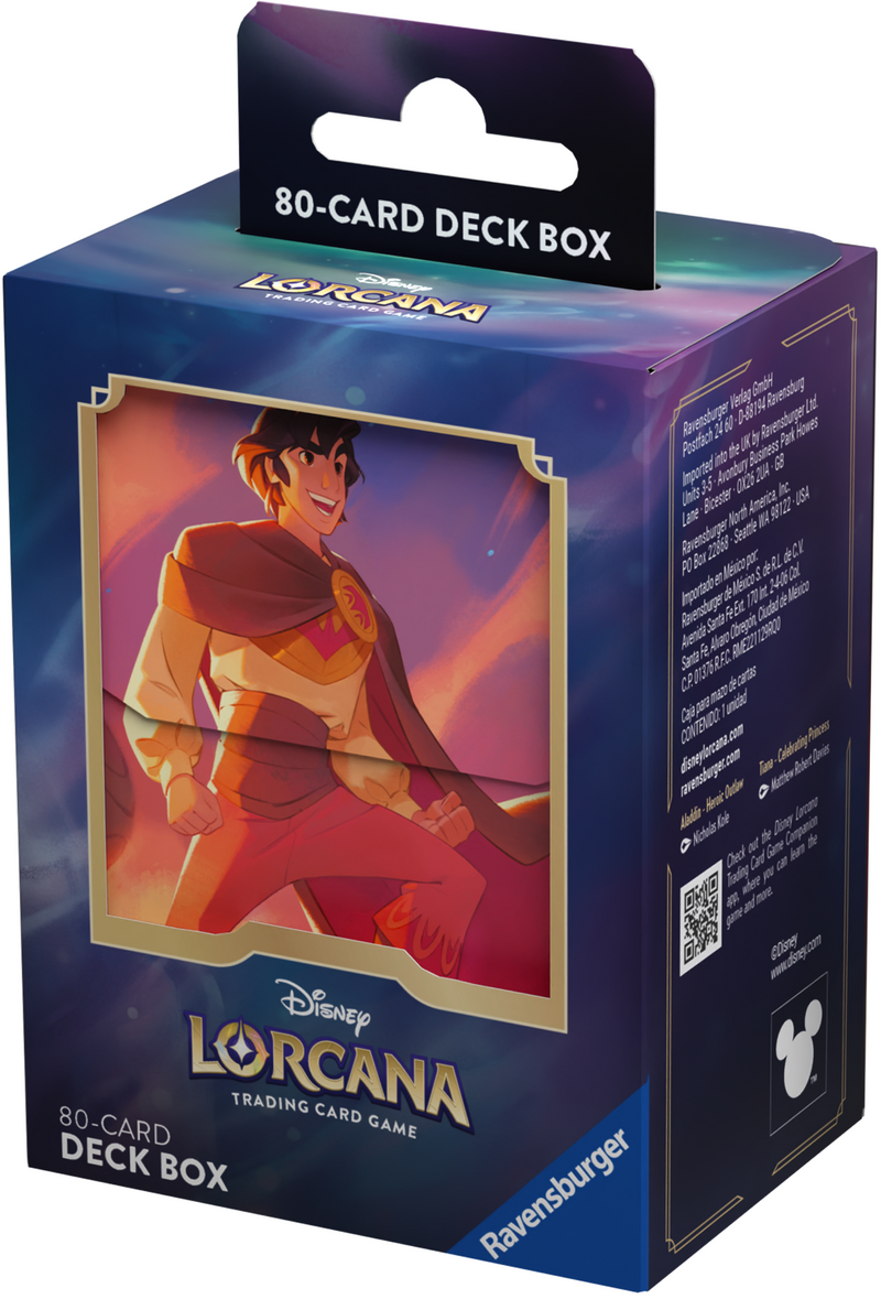 Lorcana Deck Box: Shimmering Skies - The Mythic Store | 24h Order Processing