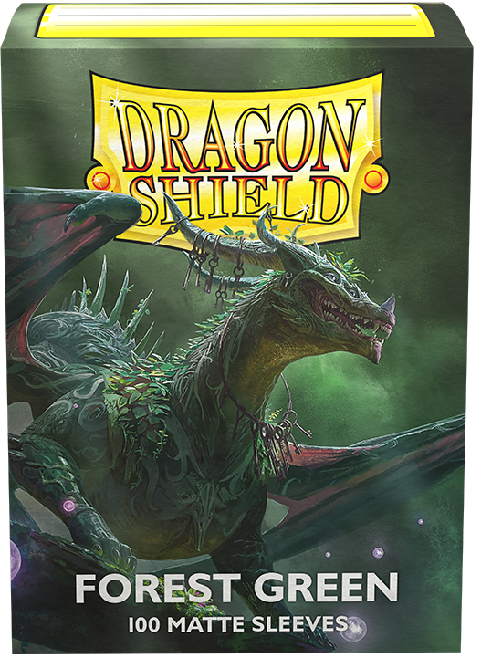 Dragon Shield Matte Sleeve - Forest Green ‘Kiaverix 100ct - The Mythic Store | 24h Order Processing