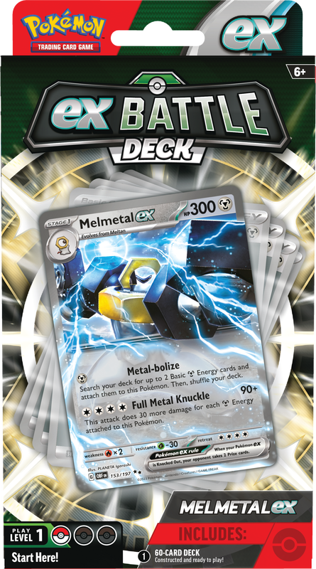 Pokemon EX Battle Decks - Melmetal/Houndoom - The Mythic Store | 24h Order Processing