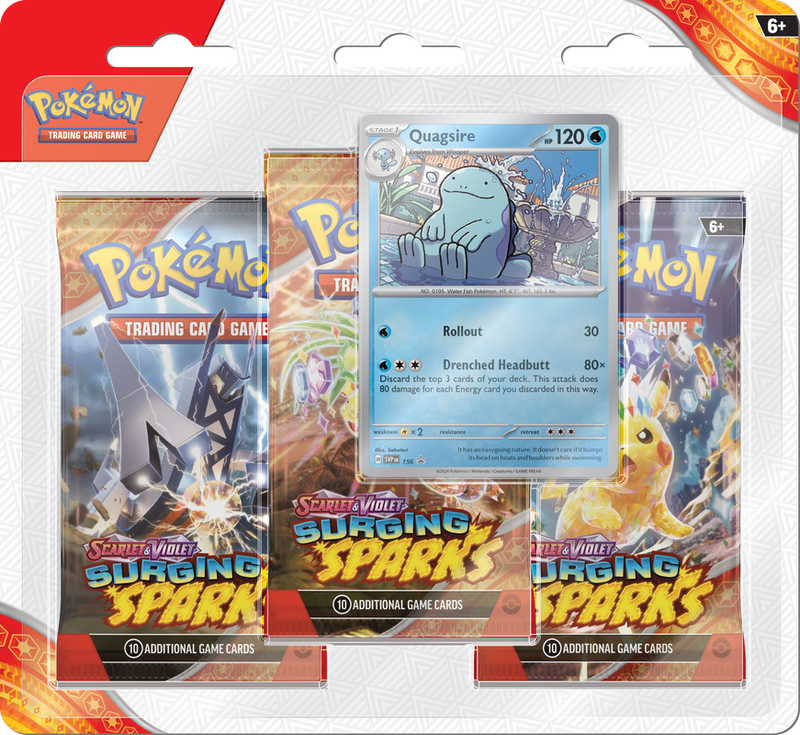 Surging Sparks - 3-Pack Blister - The Mythic Store | 24h Order Processing