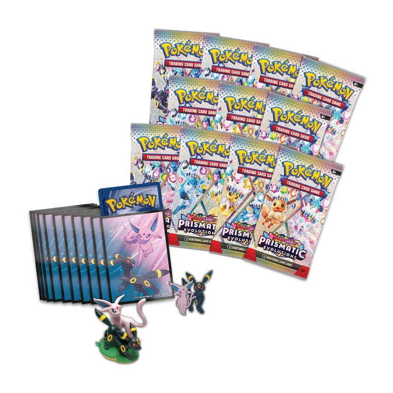 Pokemon Prismatic Evolutions Premium Figure Collection - The Mythic Store | 24h Order Processing