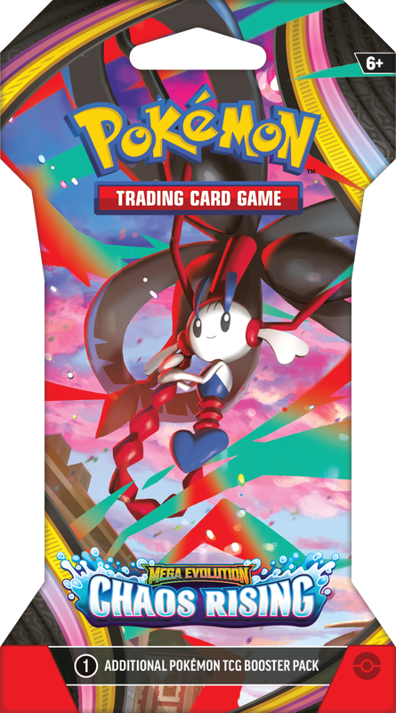 Mega Evolution Chaos Rising - Sleeved Booster Pack - The Mythic Store | 24h Order Processing
