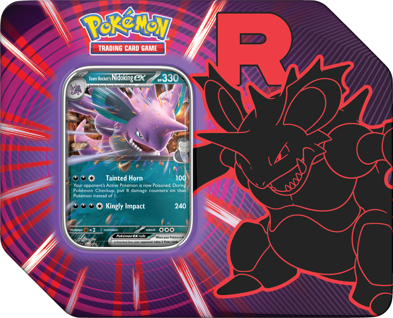 Pokemon Team Rocket Tins - The Mythic Store | 24h Order Processing