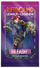 League of Legends Riftbound TCG: Unleashed - Booster Pack - The Mythic Store | 24h Order Processing