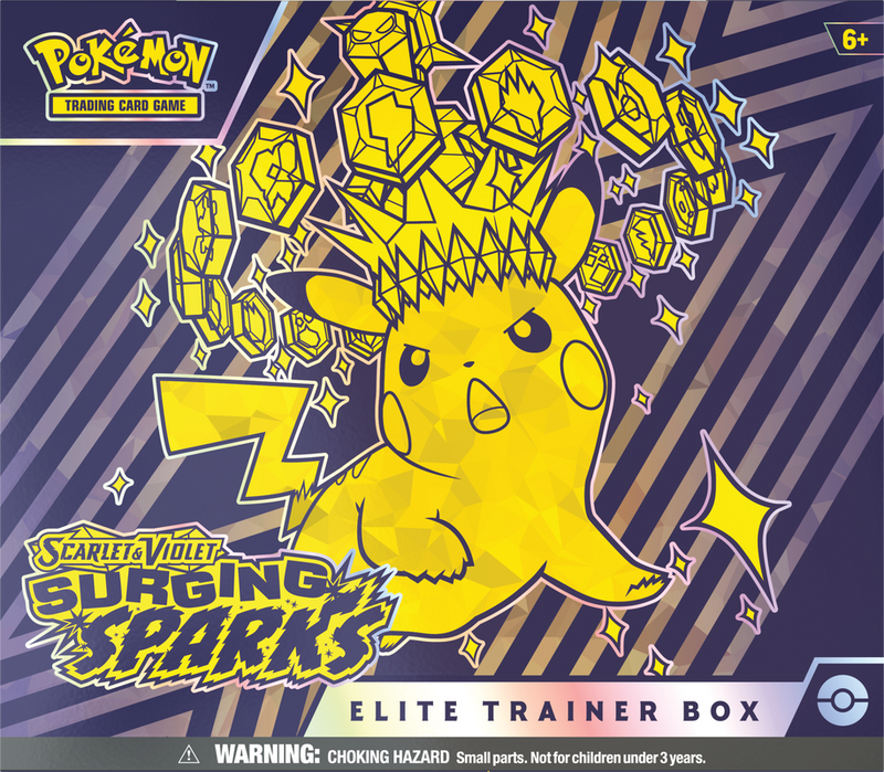 Surging Sparks - Elite Trainer Box - The Mythic Store | 24h Order Processing