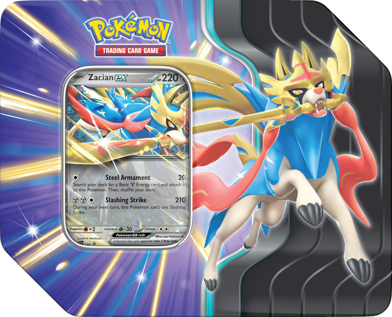 Pokemon Slashing Legends Tin - The Mythic Store | 24h Order Processing