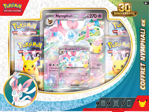 Pokémon 30th Celebration (30e Anniversaire) (FR) - EX Boxes (FR) - The Mythic Store | 24h Order Processing