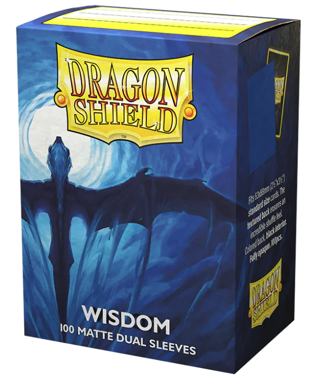 Dragon Shield Matte Dual Sleeve - Wisdom 100ct - The Mythic Store | 24h Order Processing