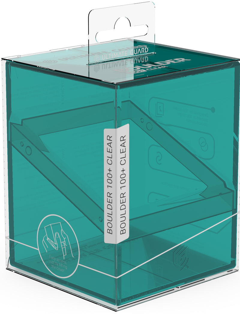 Boulder™ 100+ Transparent Deck Case - The Mythic Store | 24h Order Processing