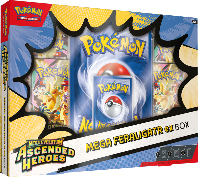 Ascended Heroes - Mega ex Boxes - The Mythic Store | 24h Order Processing
