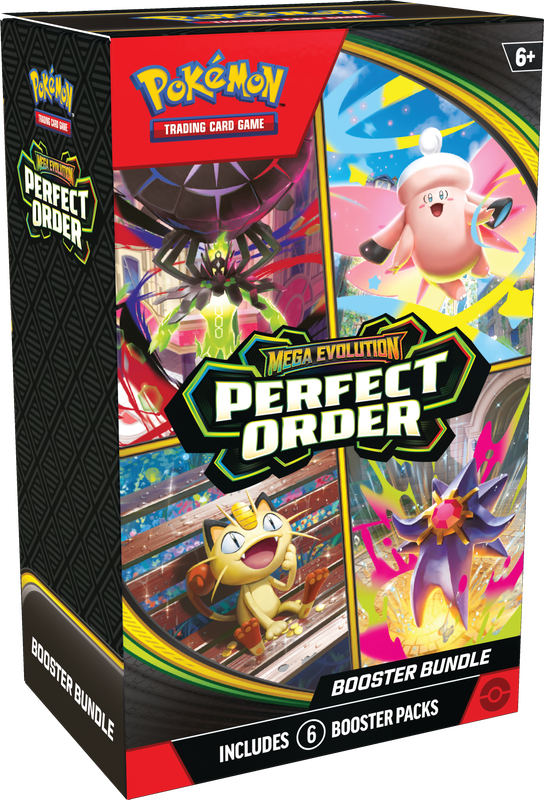 Mega Evolution Perfect Order - Booster Bundle - The Mythic Store | 24h Order Processing