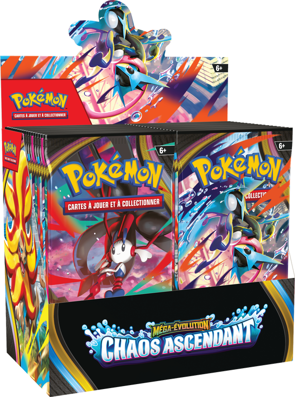 Mega Evolution Chaos Rising (Chaos Ascendant) (FR) - Booster Box (FR) - The Mythic Store | 24h Order Processing
