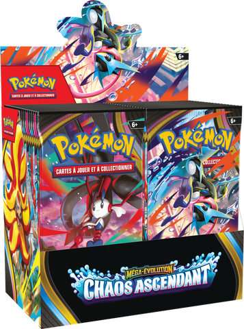 Mega Evolution Chaos Rising (Chaos Ascendant) (FR) - Booster Box (FR) - The Mythic Store | 24h Order Processing