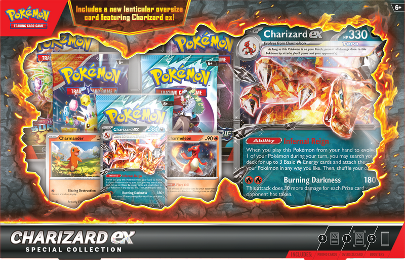 Pokemon Charizard EX Special Collection - The Mythic Store | 24h Order Processing