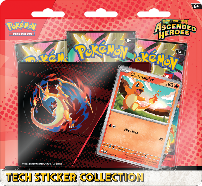 Pokemon Ascended Heroes - Sticker Collection - The Mythic Store | 24h Order Processing