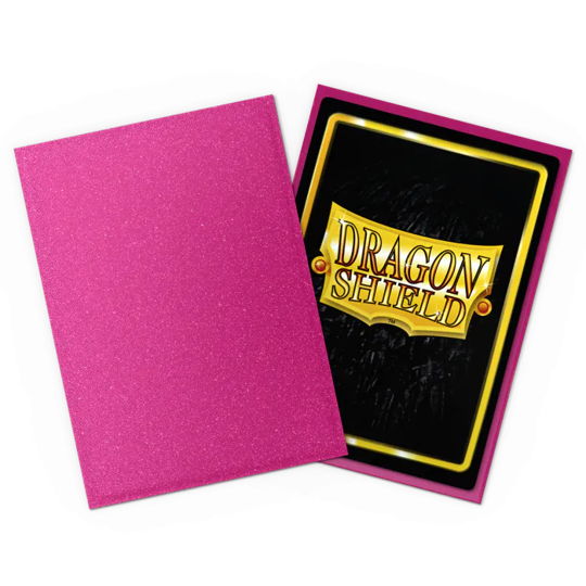 Dragon Shield Matte Sparkles Sleeve - Pink Sapphire 100ct - The Mythic Store | 24h Order Processing