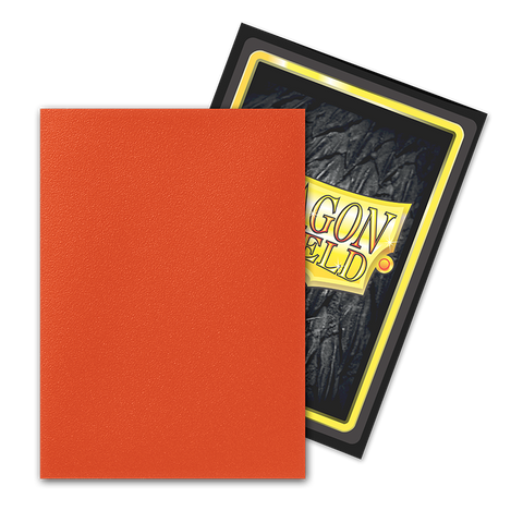Dragon Shield Matte Dual Sleeve - Ember 100ct - The Mythic Store | 24h Order Processing