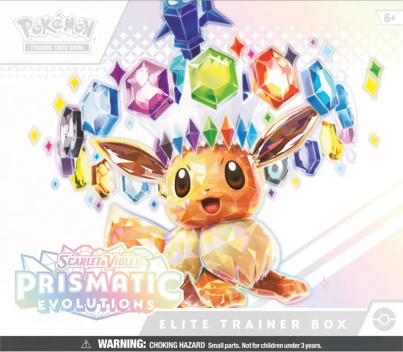 Prismatic Evolutions - Elite Trainer Box - The Mythic Store | 24h Order Processing