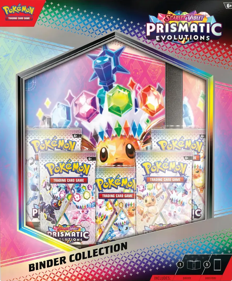 Prismatic Evolutions - Binder Collection - The Mythic Store | 24h Order Processing