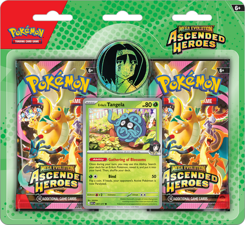Mega Evolution Ascended Heroes - 2-Pack Blister - The Mythic Store | 24h Order Processing