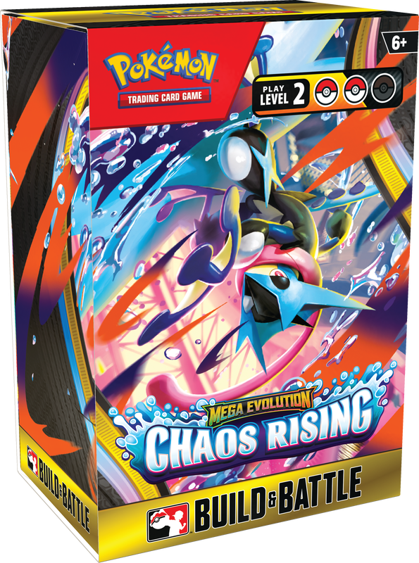 Mega Evolution Chaos Rising - Build & Battle Box - The Mythic Store | 24h Order Processing