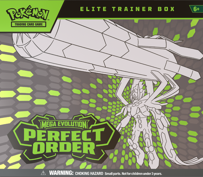 Mega Evolution Perfect Order - Elite Trainer Box - The Mythic Store | 24h Order Processing