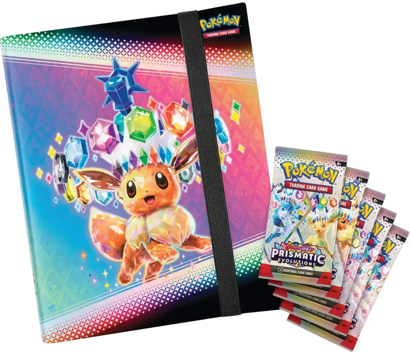 Prismatic Evolutions - Binder Collection - The Mythic Store | 24h Order Processing