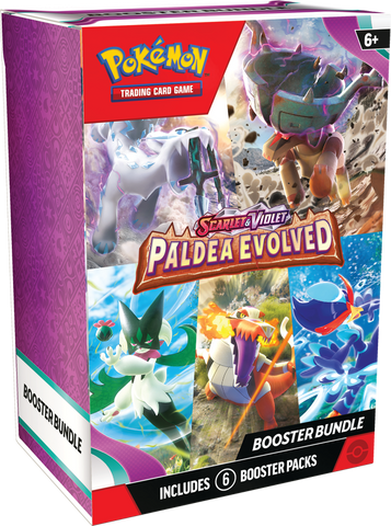 Pokemon Scarlet & Violet Paldea Evolved - Booster Bundle - The Mythic Store | 24h Order Processing