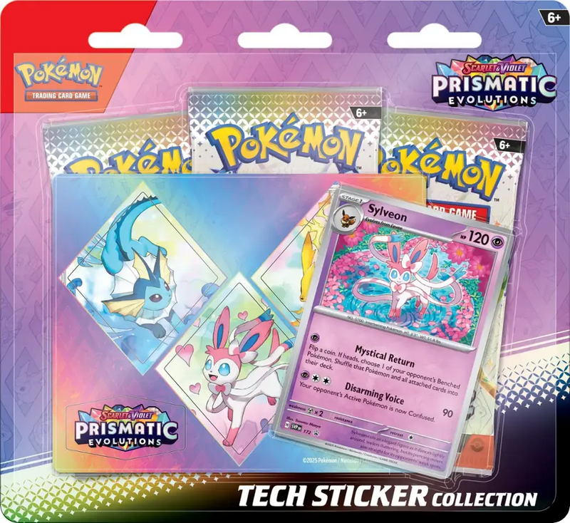 Prismatic Evolutions - Sticker Collection - The Mythic Store | 24h Order Processing