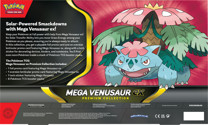 Mega Venusaur EX Premium Collection