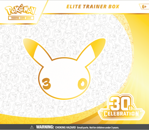 Pokemon 30th Celebration - Elite Trainer Box - The Mythic Store | 24h Order Processing