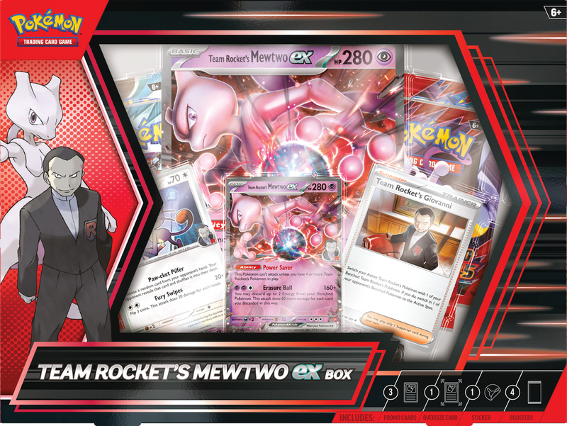 Team Rocket's Mewtwo EX Box - The Mythic Store | 24h Order Processing