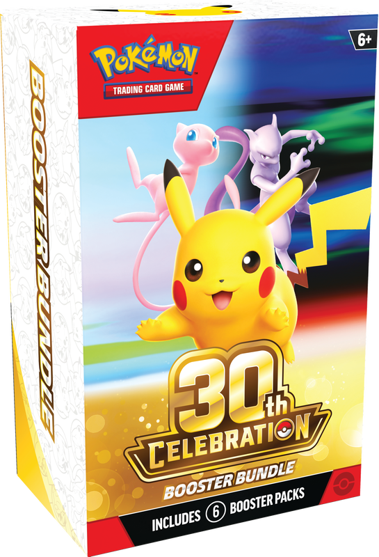 Pokemon 30th Celebration - Booster Bundle - The Mythic Store | 24h Order Processing