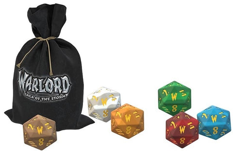 Warlord: Saga of the Storm CCG - Dice Bag - The Mythic Store | 24h Order Processing