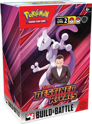 Pokemon Destined Rivals - Build & Battle Box - The Mythic Store | 24h Order Processing
