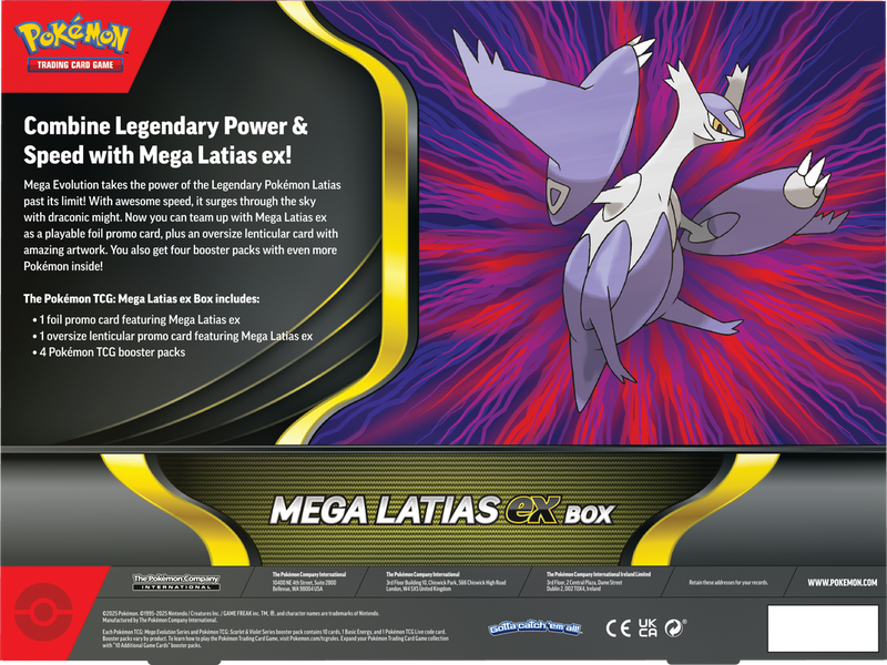Pokemon Mega Latias EX Box - The Mythic Store | 24h Order Processing