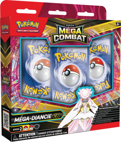 Pokemon Mega Combat Decks (FR) - Ectoplasma EX / Diancie EX - The Mythic Store | 24h Order Processing