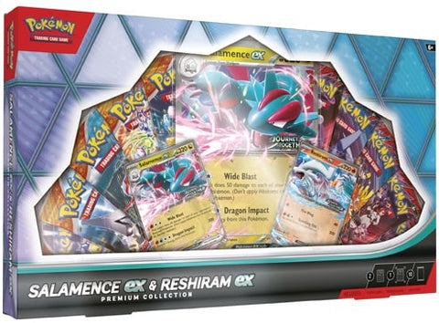 Pokemon Salamence EX & Reshiram EX Premium Collection - The Mythic Store | 24h Order Processing